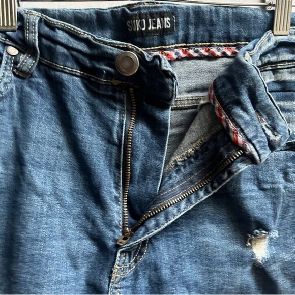 Suko Jeans Bermuda denim shorts Sz 34 - Picture 2 of 9